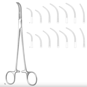 OVERHOLT GEISSENDOERFER ARTERY DISSECTING AND LIGATURE FORCEPS ART# (02-00630 - 02-00643)