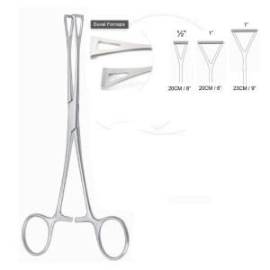 Duval Forceps ART# (02-00644-02-00646)