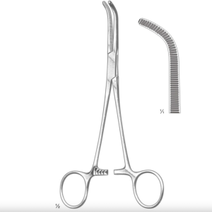 MIXTER O SHAUGNESSY ARTERY BRONCHUS & GALL DUCT CLAMPS ART# (02-00657)