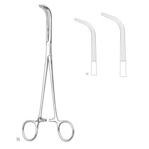 LAHEY ARTERY FORCEPS BRONCHUS & GALL DUCT CLAMPS ART# (02-00667 - 02-00668)