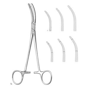 HEANEY CLAMPS HYSTERECTOMY AND VAGINAL FORCEPS ART# (02-00681 - 02-00686)