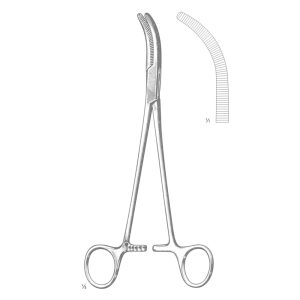 WERTHEIM CLAMPS HYSTERECTOMY AND VAGINAL FORCEPS ART# (02-00691)