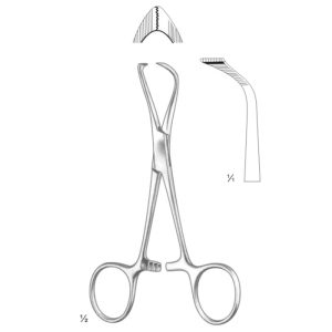 LORNA TOWEL FORCEPS ART# (02-00710 - 02-00711)