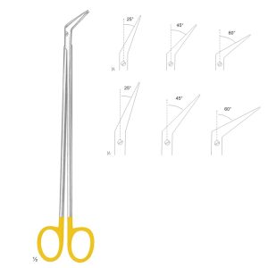 DE BAKEY POTTS SMITH SUPERCURT SCISSORS PLASTIC AND RECONSTUCTIVE ART# (02-00810 - 02-00815)