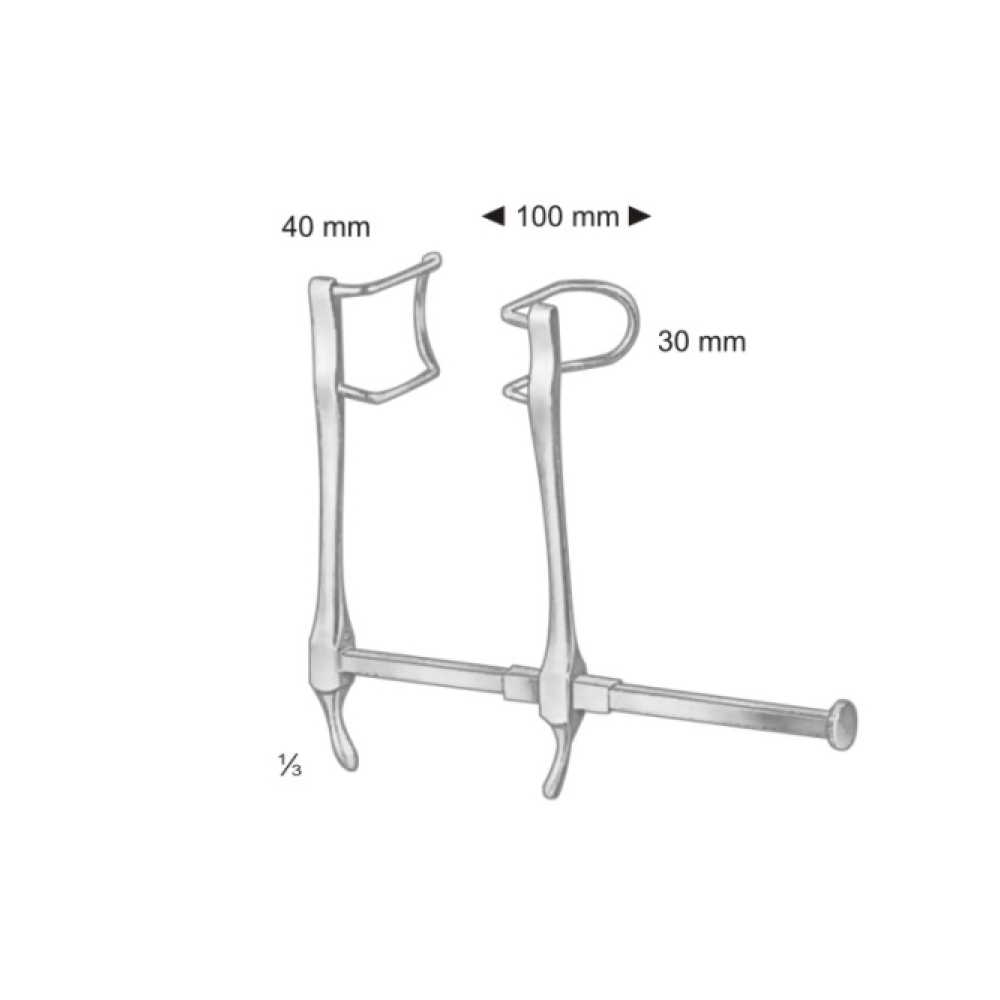 GOSSET ABDOMINAL RETRACTORS ART# (02-01307)
