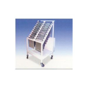BHT TROLLEY (BED HEAD TICKET TROLLEY) PATIENT RECORD FILES / FOLDERS TROLLEY