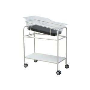 BABY BASSINETTE COT C/W MOBILE TROLLEY Model: FS 132