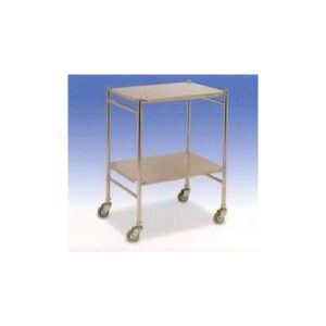 INSTRUMENT TROLLEY – DETACHABLE STAINLESS STEEL SHELVES Model: FS 125-A
