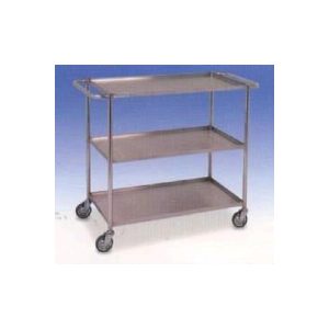 STAINLESS STEEL MULTIPURPOSE TROLLEY – 3 TIERS Model: FS 124-C