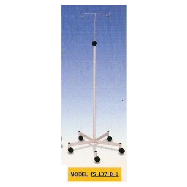 I.V. TRANSFUSION / DRIP / IRRIGATOR STAND – POWDER COATED