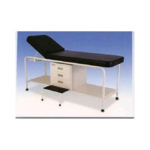 EXAMINATION COUCH C/W 3 DRAWERS & STEP STOOL FS 117