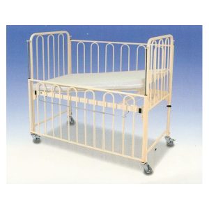 HOSPITAL CHILD COT BED FIXED HEIGHT FLAT TOP – TILTING FS 107-B
