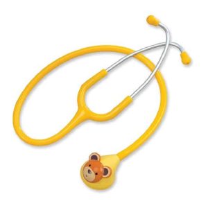Spirit CK-F606PF Fun Animal Pediatric Stethoscope – Yellow