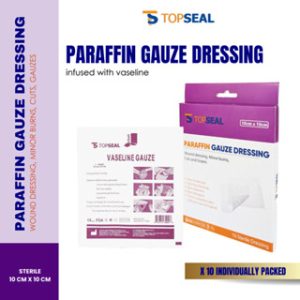 paraffin gauze dressing 10CM X 10CM